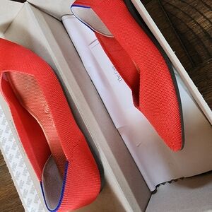 Rothy's pointed toe slip on, size 8.5